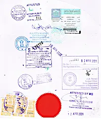 Apostille stamp and certificate attestation process in India