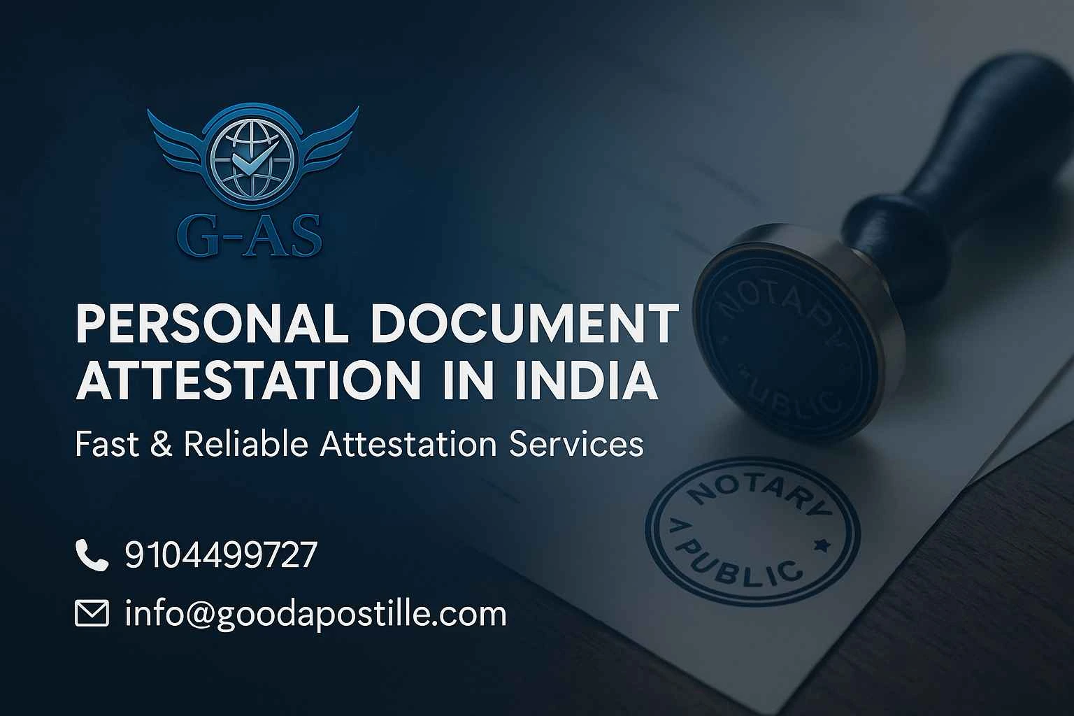 Personal Certificate Attestation Services in India - Fast and Trusted Attestation Solutions