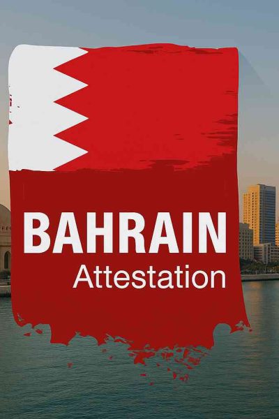 Bahrain Embassy attestation services in India